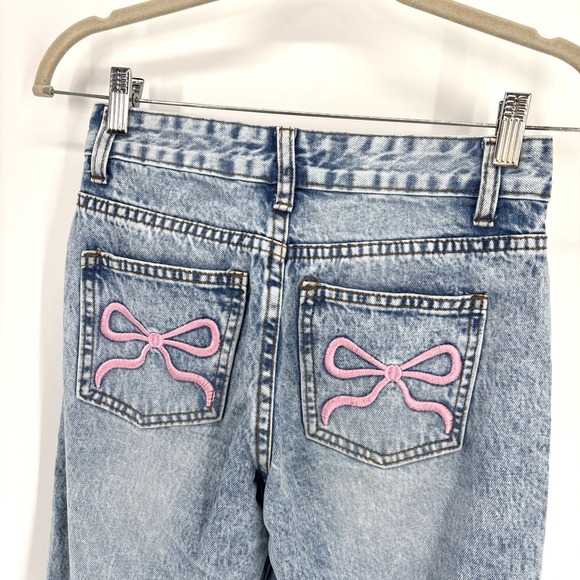 telepatia Denim - Telepatia Baggy Grunge Jeans 00/23 Bow Pocket Y2K 90s Rave Barbiecore